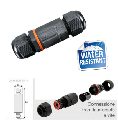 Raccordo di Derivazione con Pressacavo IP68